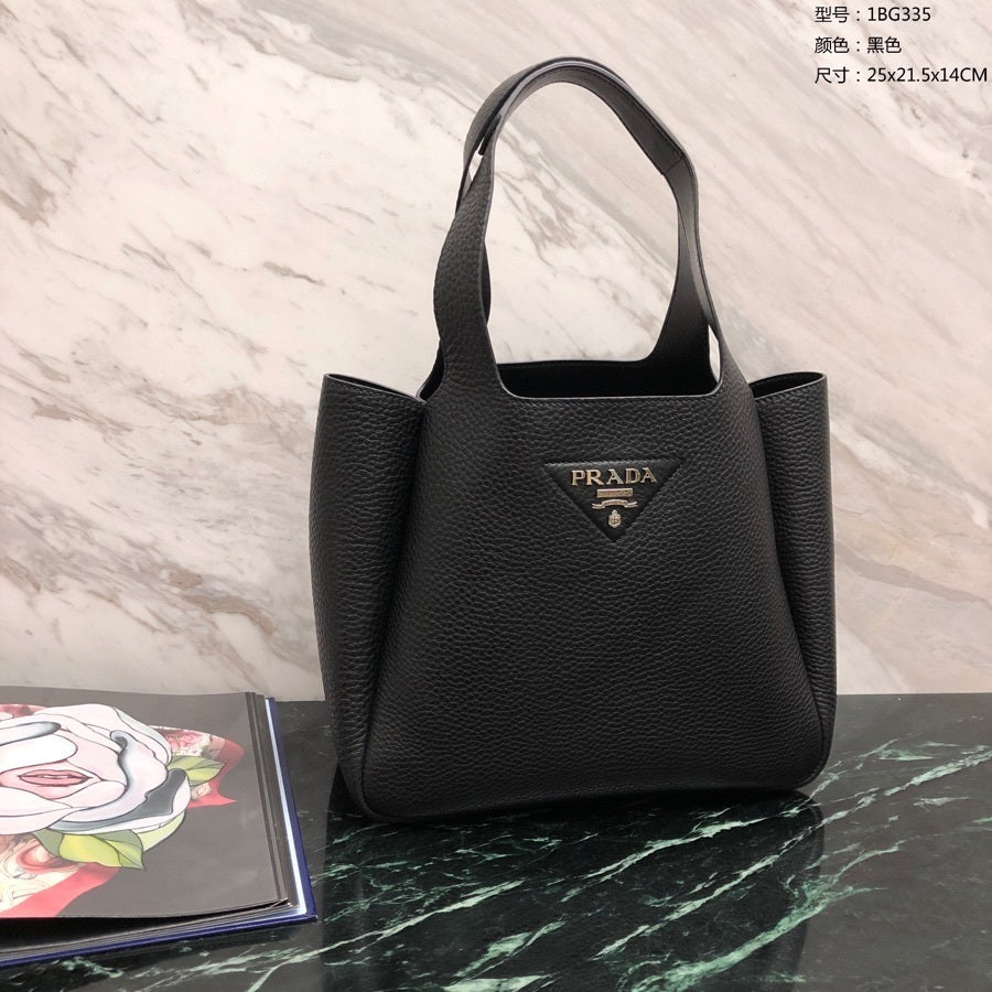 Prada Leather Tote Bag