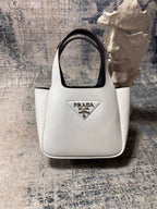 Prada Mini Leather Tote Bag