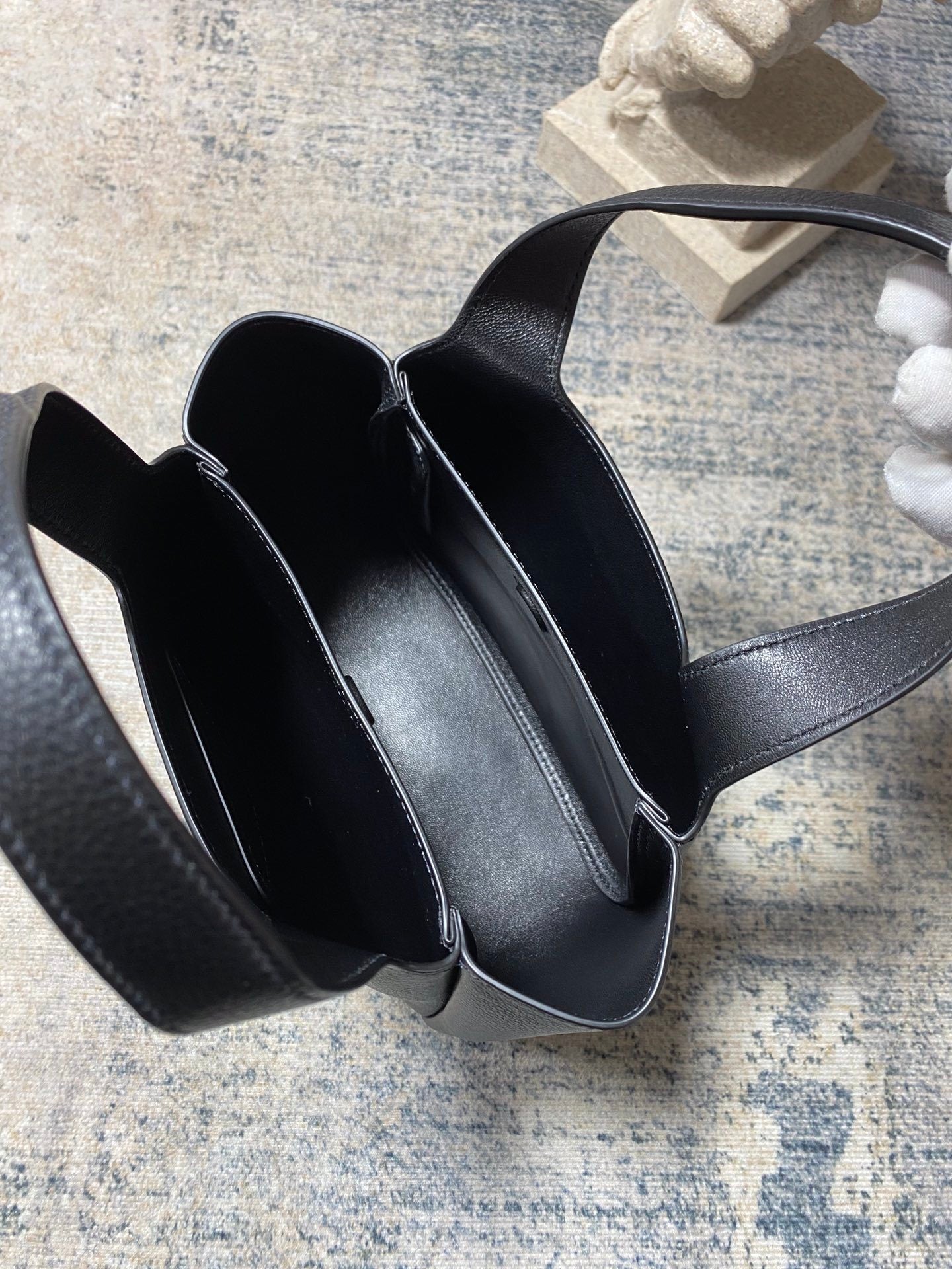 Prada Mini Leather Tote Bag