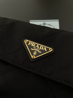 Prada Vintage Quilted Chain Hobo Bag