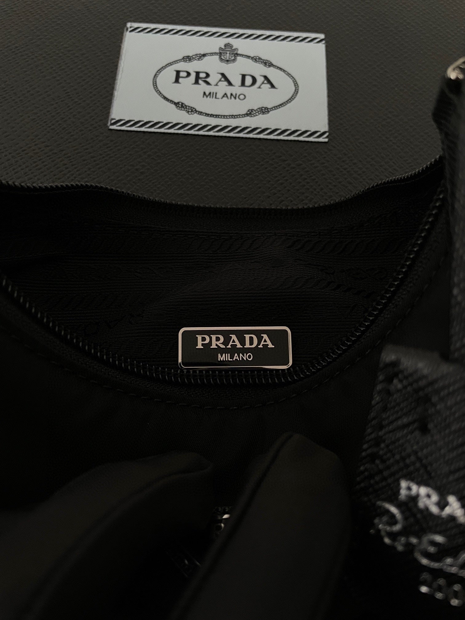 Prada Nylon Hobo Bag