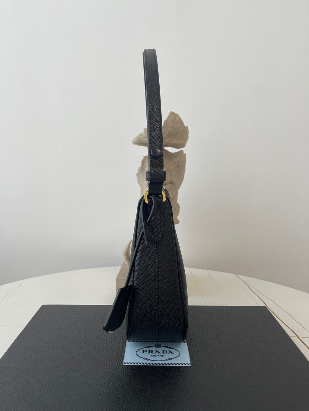 Prada Leather Hobo Bag