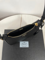 Prada Leather Hobo Bag