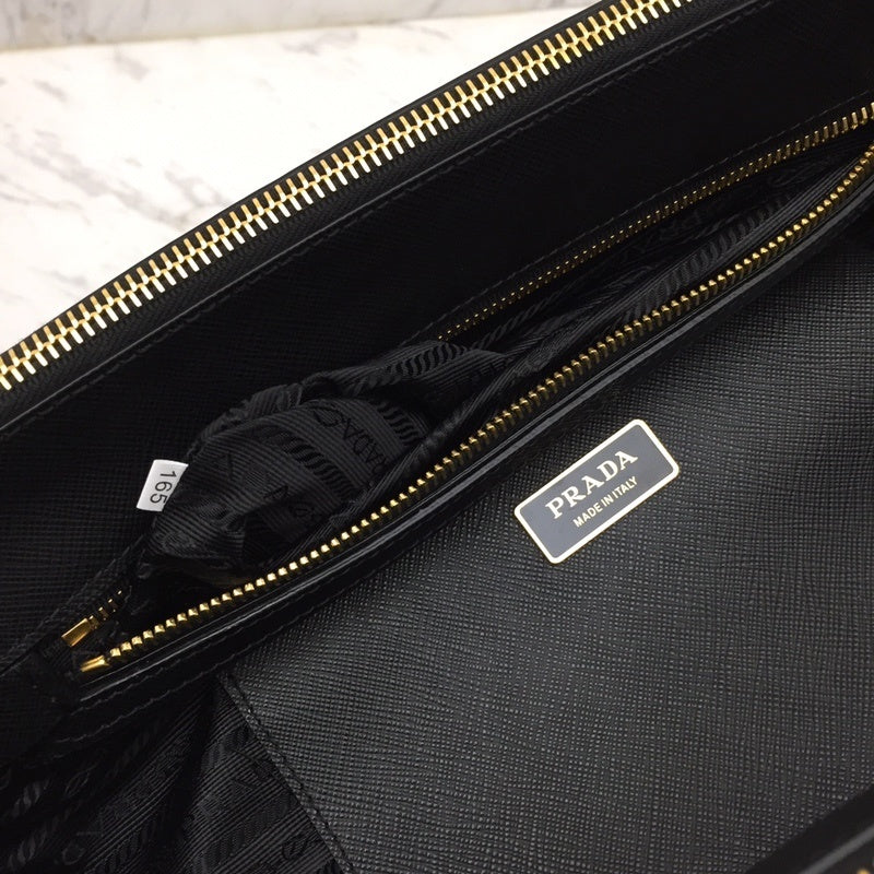 Prada Saffiano Top Handle Bag