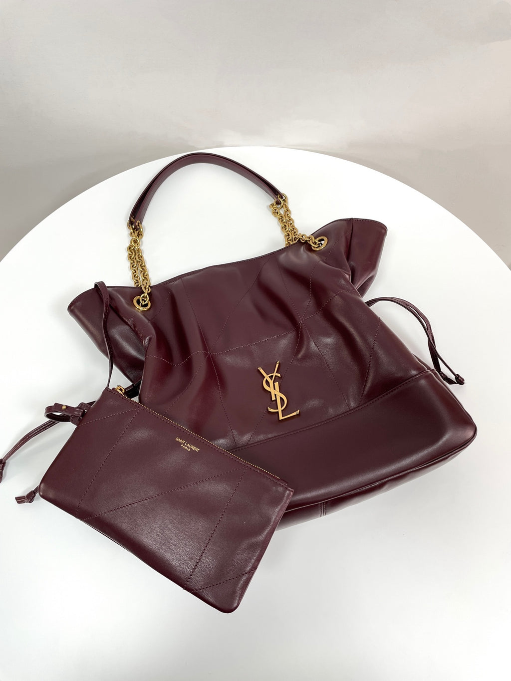 YSL Yves Saint Laurent Jamie Large Pochon Shoulder Bag
