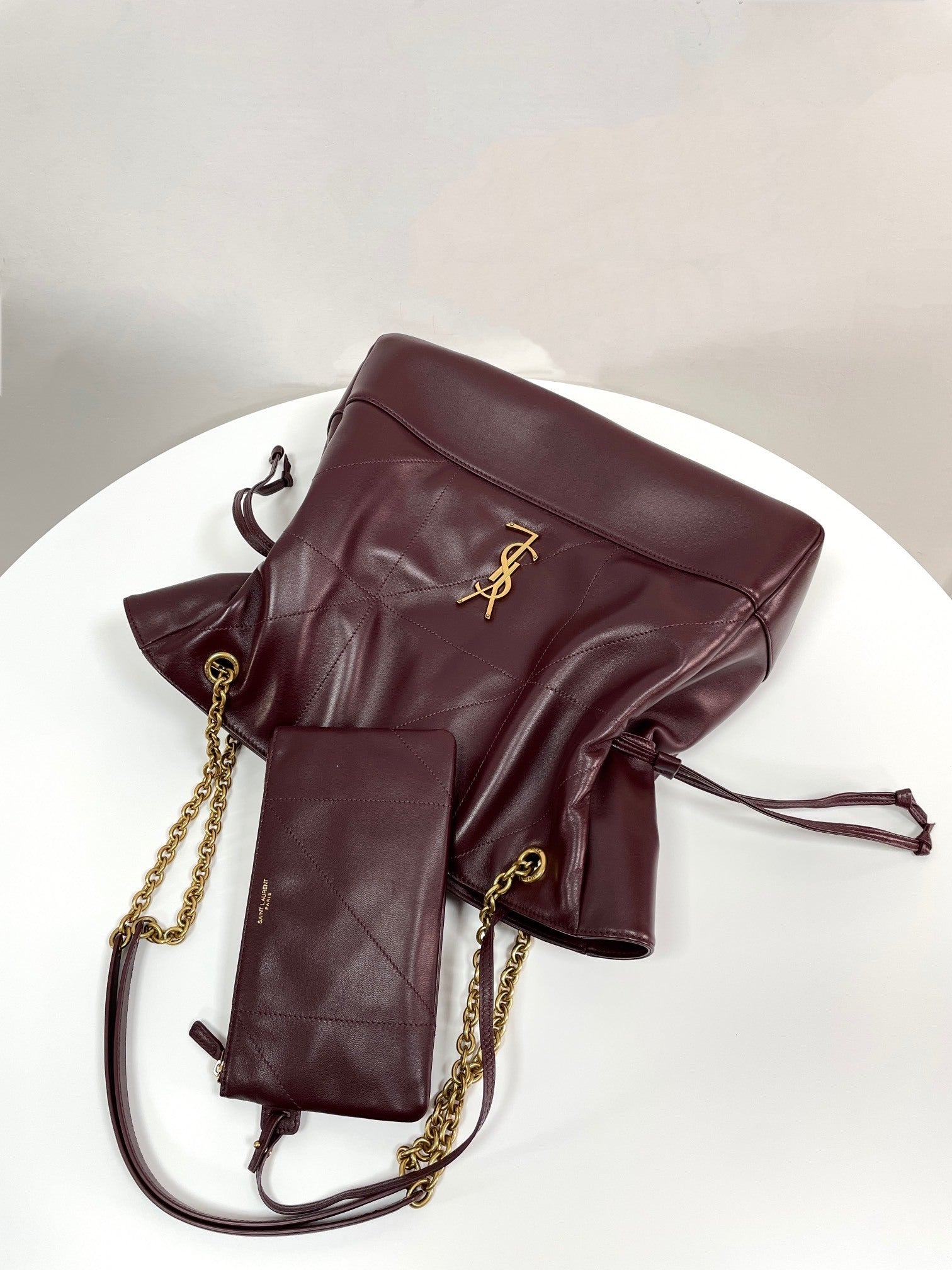 YSL Yves Saint Laurent Jamie Large Pochon Shoulder Bag