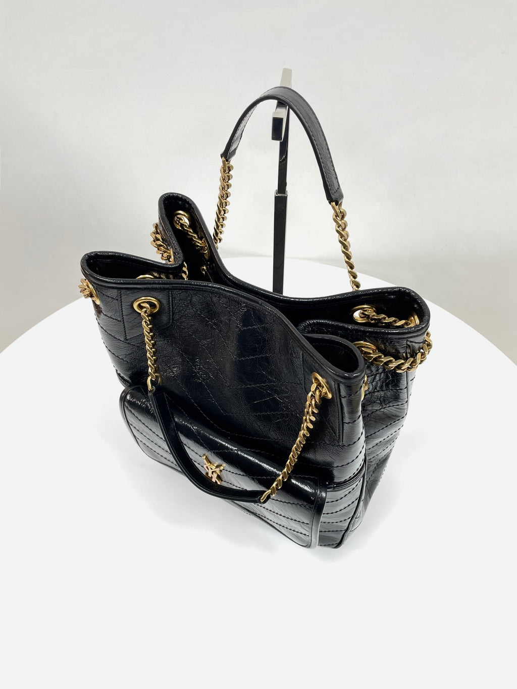 YSL Yves Saint Laurent NIKI Messenger Tote Bag