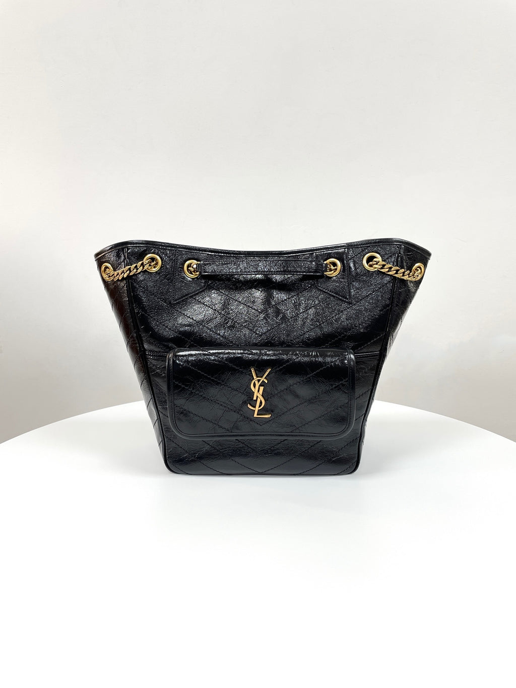 YSL Yves Saint Laurent NIKI Messenger Tote Bag