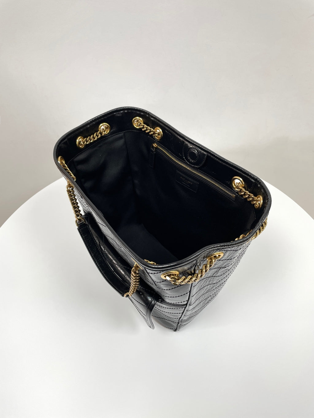 YSL Yves Saint Laurent NIKI Messenger Tote Bag