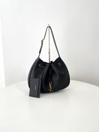 YSL Yves Saint Laurent Paris VII Drawstring Bag