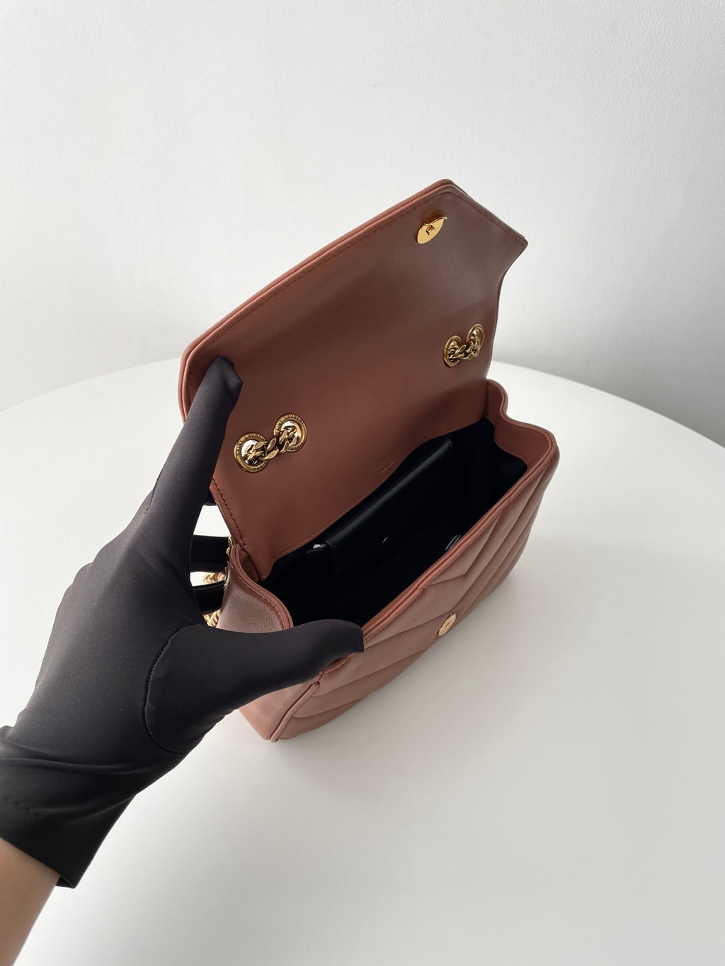 YSL Yves Saint Laurent LOULOU Small Shoulder Bag