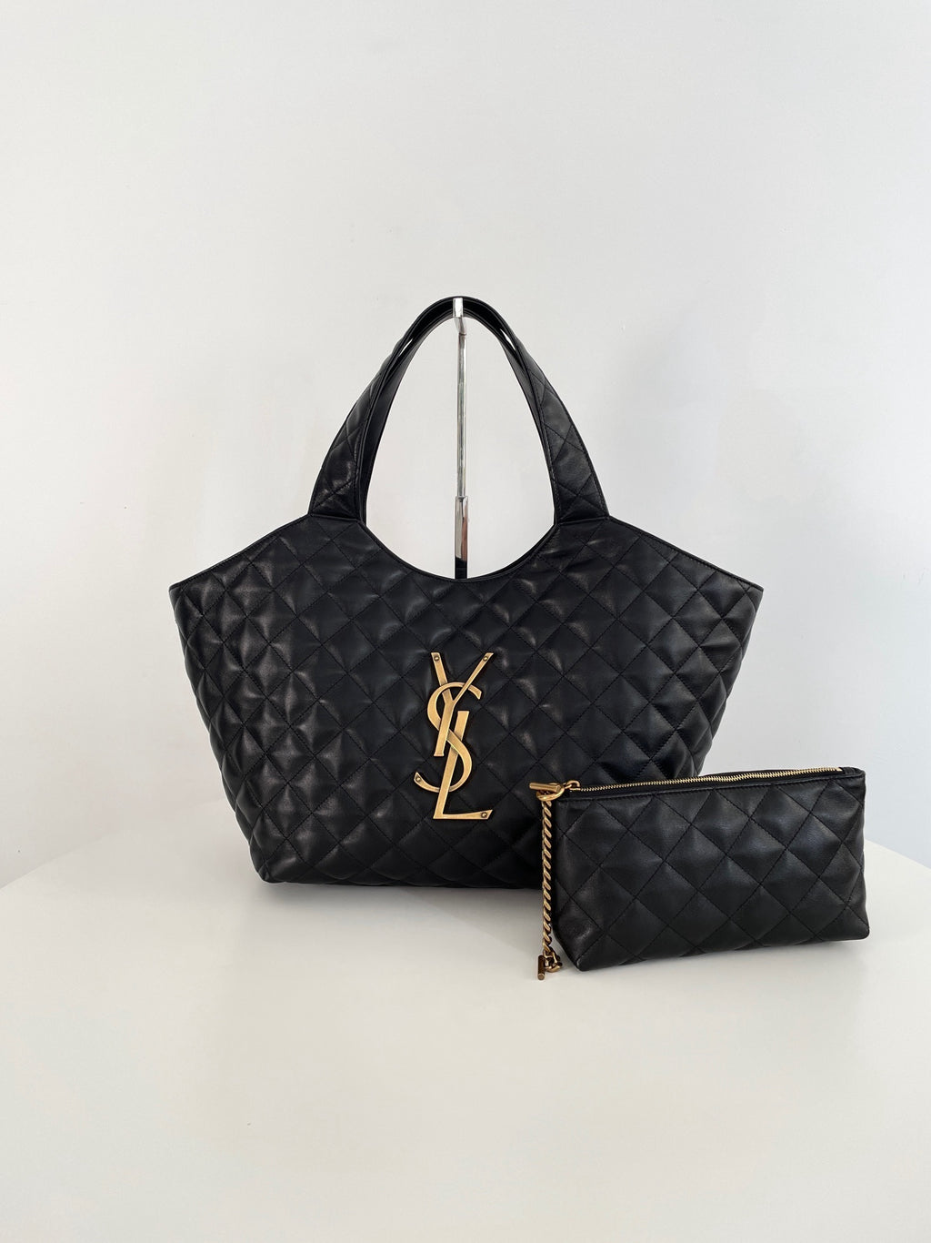 YSL Yves Saint Laurent ICARE Small Tote Bag