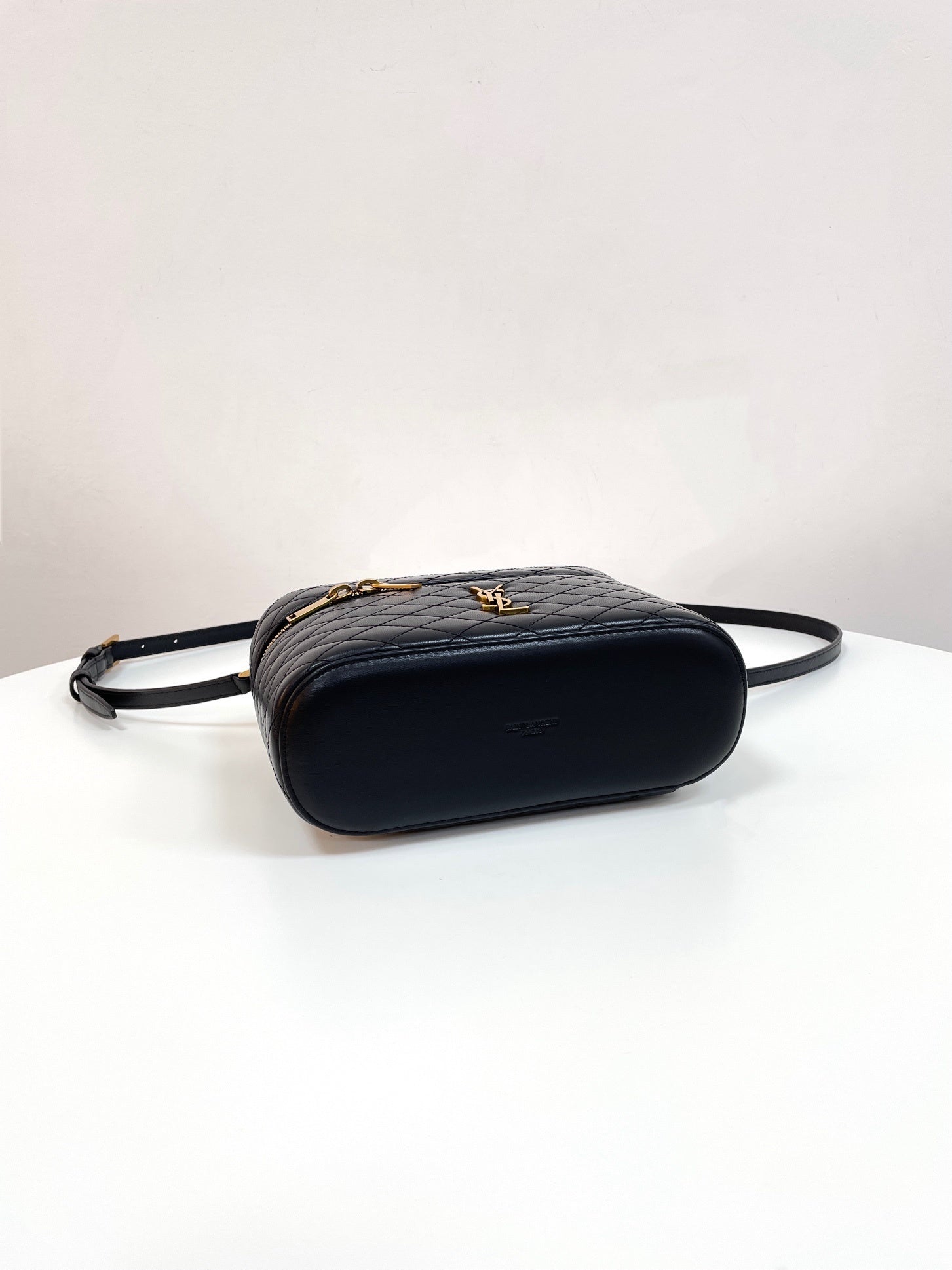 YSL Yves Saint Laurent GABY Large Zip Vanity Bag