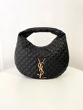 YSL Yves Saint Laurent Icarino Quilted Bag Large