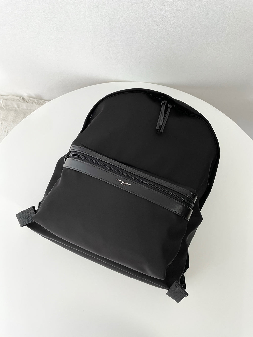 YSL Yves Saint Laurent CITY Nylon Backpack