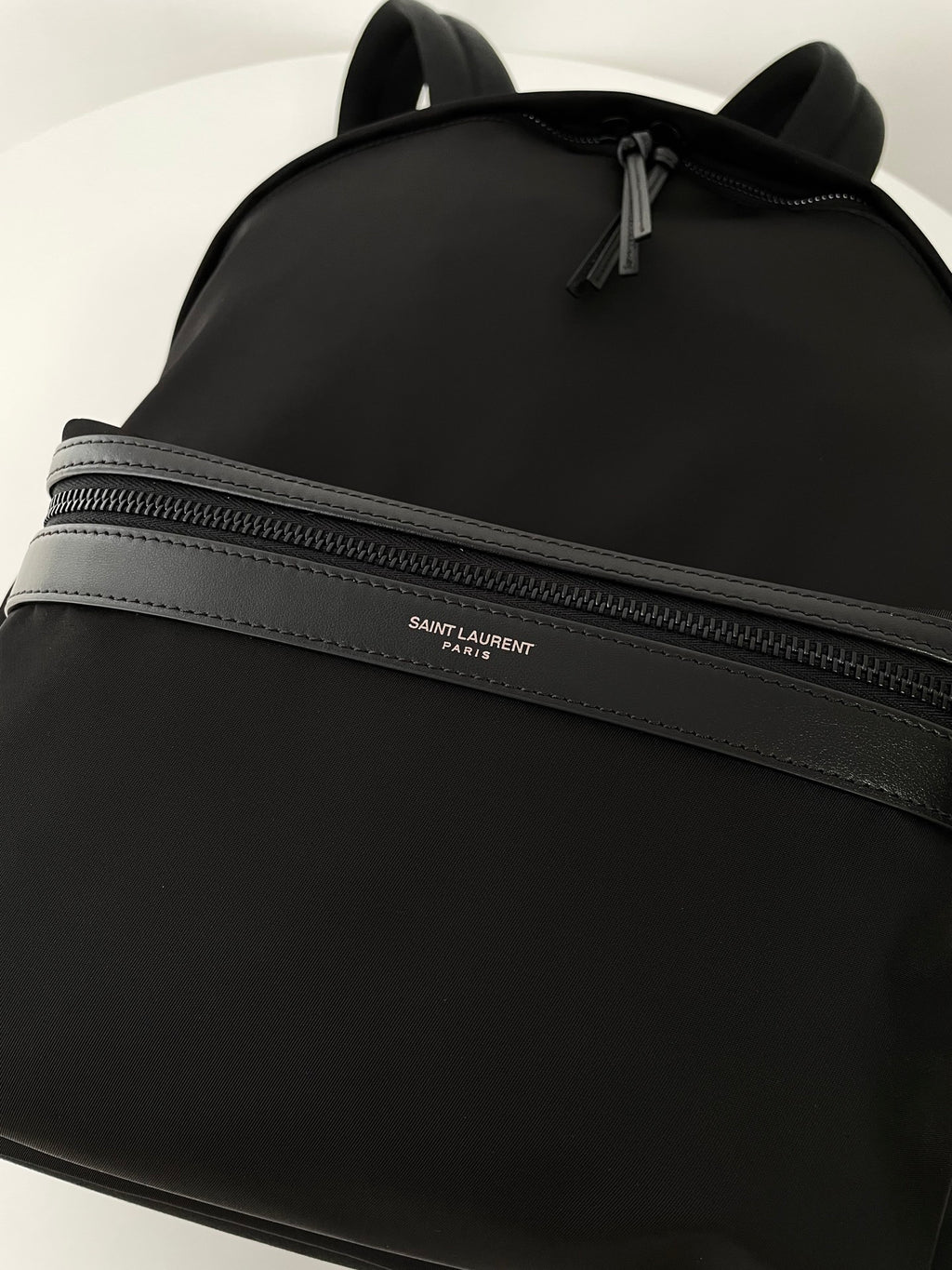 YSL Yves Saint Laurent CITY Nylon Backpack