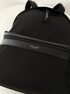 YSL Yves Saint Laurent CITY Nylon Backpack
