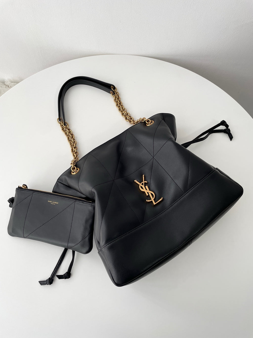 YSL Yves Saint Laurent Jamie 4.3 Pochon Shoulder Bag Small