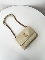 YSL Yves Saint Laurent NIKI Shoulder Bag Elephant Grain