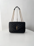 YSL Yves Saint Laurent LOULOU Large Shoulder Bag