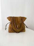 YSL Yves Saint Laurent Jamie 4.3 Pochon Shoulder Bag Suede