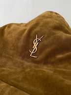 YSL Yves Saint Laurent Jamie 4.3 Pochon Shoulder Bag Suede