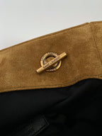 YSL Yves Saint Laurent Jamie 4.3 Pochon Shoulder Bag Suede