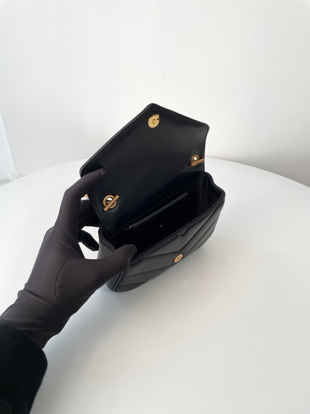 YSL Yves Saint Laurent LOULOU Mini Shoulder Bag