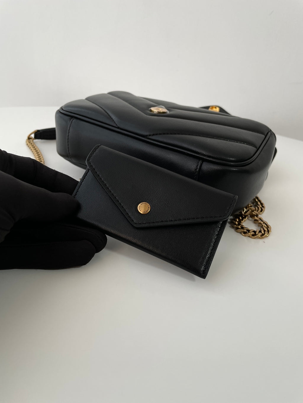 YSL Yves Saint Laurent LOULOU Mini Shoulder Bag