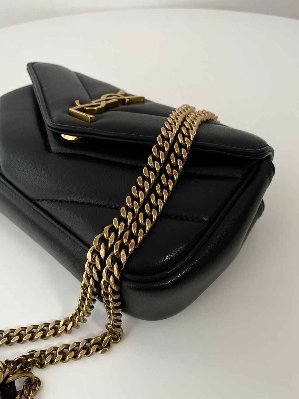 YSL Yves Saint Laurent LOULOU Mini Shoulder Bag