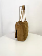YSL Yves Saint Laurent JAMIE 4.3 Flap Shoulder Bag Suede