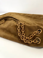 YSL Yves Saint Laurent JAMIE 4.3 Flap Shoulder Bag Suede