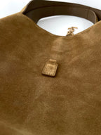 YSL Yves Saint Laurent BEA Tote Bag Suede