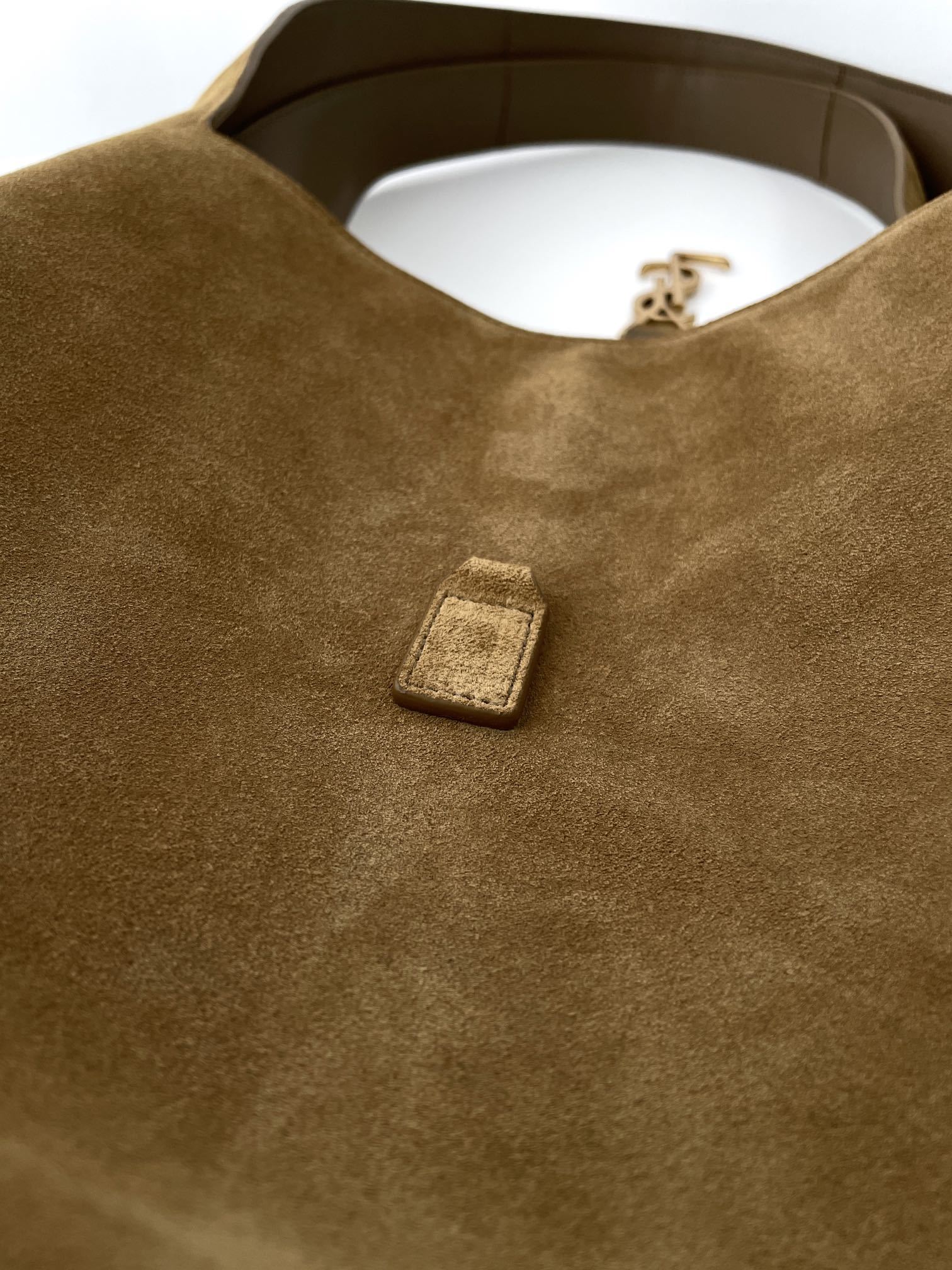 YSL Yves Saint Laurent BEA Tote Bag Suede