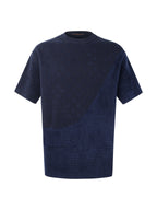 Louis Vuitton 25SS Jacquard Short-Sleeved Crew Neck T-Shirt
