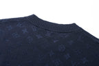 Louis Vuitton 25SS Jacquard Short-Sleeved Crew Neck T-Shirt