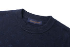 Louis Vuitton 25SS Jacquard Short-Sleeved Crew Neck T-Shirt