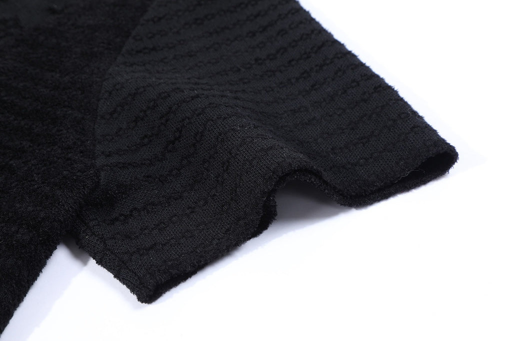 Louis Vuitton 25SS Jacquard Short-Sleeved Crew Neck T-Shirt