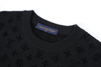 Louis Vuitton 25SS Jacquard Short-Sleeved Crew Neck T-Shirt