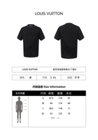 Louis Vuitton 25SS Jacquard Short-Sleeved Crew Neck T-Shirt