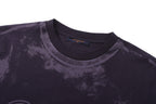 Louis Vuitton 26SS Overlapping Print Crew Neck Illusion Print Short-Sleeve T-Shirt
