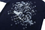 Louis Vuitton 26SS Wool Jacquard Pattern Crew Neck Short-Sleeve T-Shirt