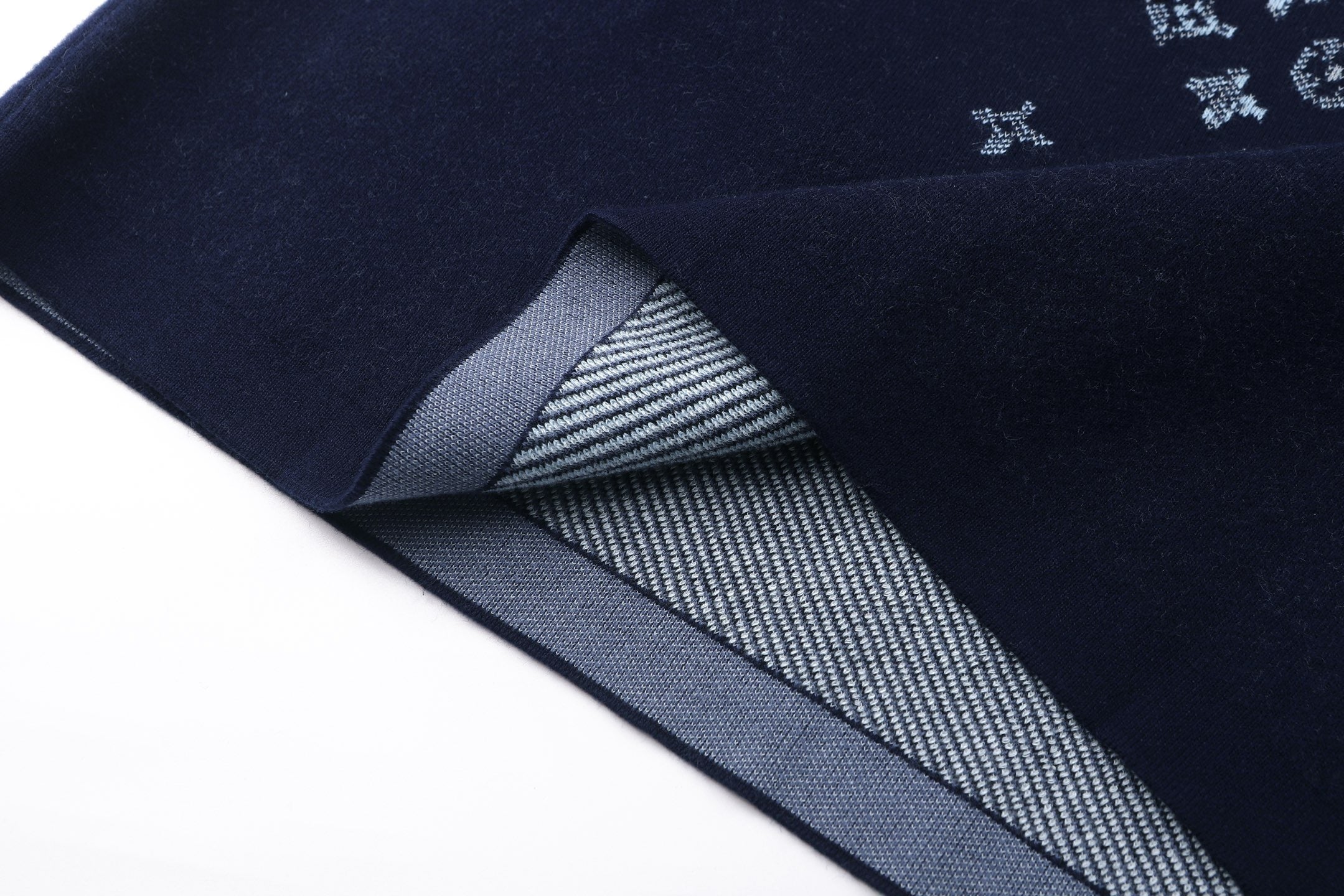Louis Vuitton 26SS Wool Jacquard Pattern Crew Neck Short-Sleeve T-Shirt