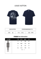 Louis Vuitton 26SS Wool Jacquard Pattern Crew Neck Short-Sleeve T-Shirt
