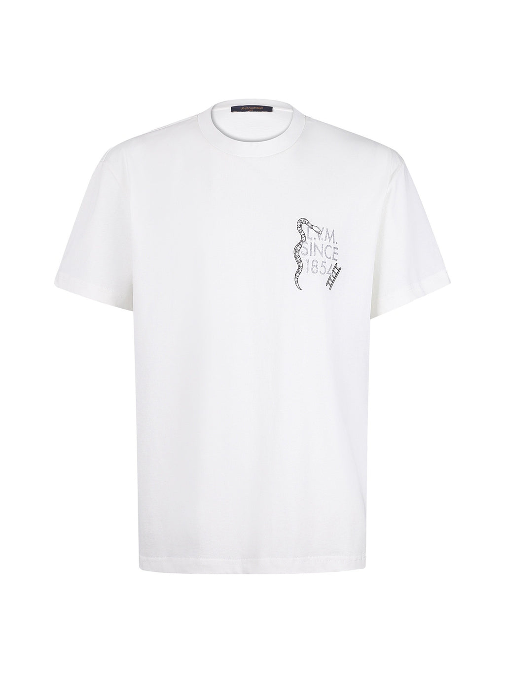 Louis Vuitton 26SS Crew Neck Pullover T-Shirt with Plastisol Print