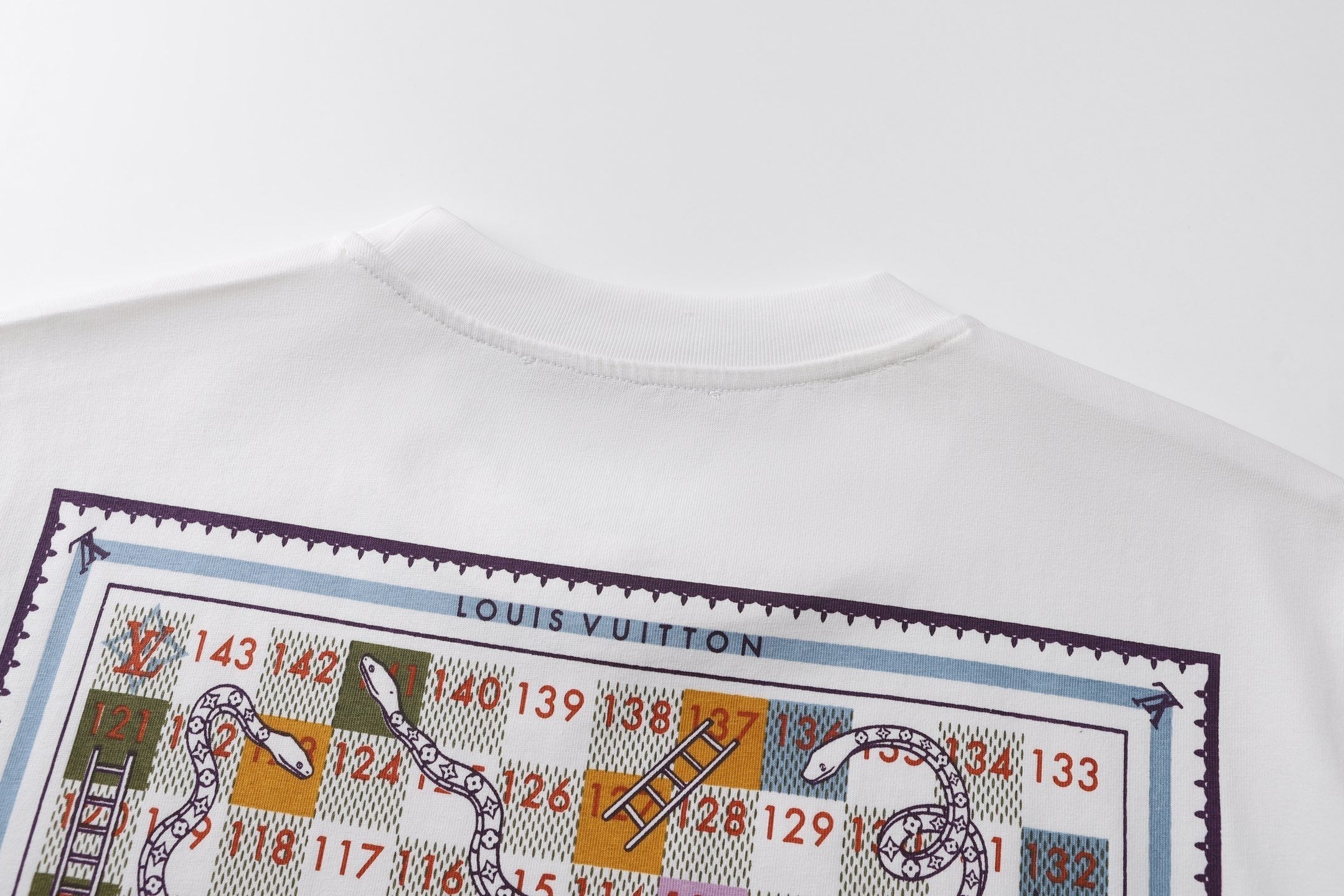 Louis Vuitton 26SS Crew Neck Pullover T-Shirt with Plastisol Print