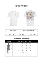 Louis Vuitton 26SS Crew Neck Pullover T-Shirt with Plastisol Print