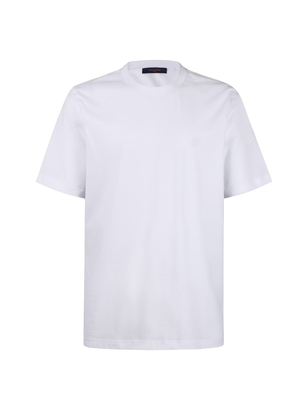 Louis Vuitton Classic Logo Pure Cotton Short-Sleeve T-Shirt