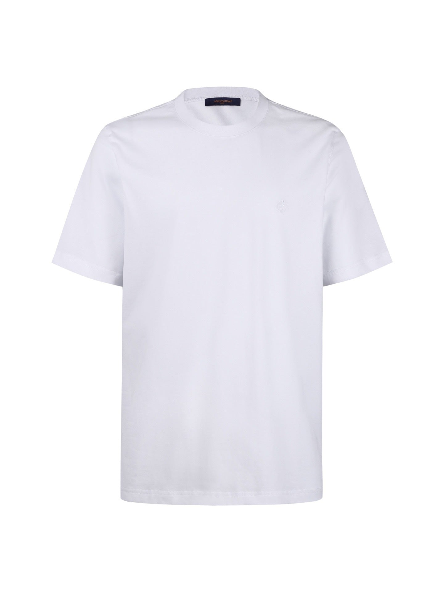 Louis Vuitton Classic Logo Pure Cotton Short-Sleeve T-Shirt