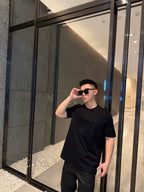 Louis Vuitton Classic Logo Pure Cotton Short-Sleeve T-Shirt